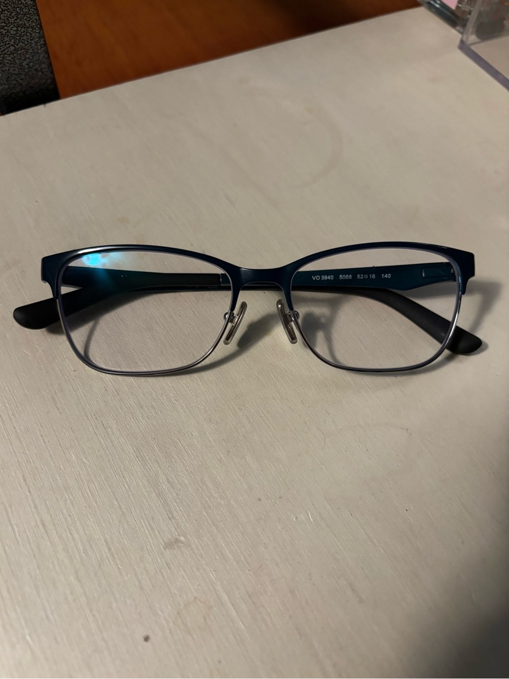 Dark teal Vogue frames
